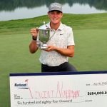 Vincent Norrman gewinnt die Barbasol Championship der PGA Tour. (Foto: Getty)