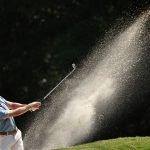 Bunkerschläge, wie hier von Sam Burns, sind immer toll anzusehen. Laut Arccos Golf sind Ihre Chancen auf ein gutes Ergebnis allerdings eher gering. (Quelle: Getty)