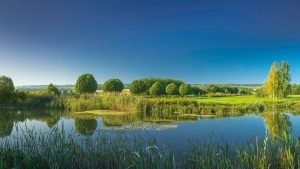 Zwischen Burgen und Wölfen: Der Golfclub Drei Gleichen (Foto: Golfclub Drei Gleichen)