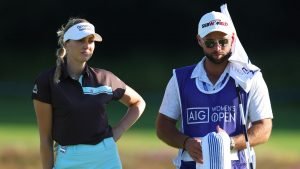 Olivia Cowan nutzte den Moving Day auf der LPGA Tour und kletterte im Leaderboard nach oben. (Quelle: Getty)