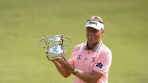 Bernhard Langer im Interview über seinen großen Rekord und Hale Irwin. (Foto: Getty)