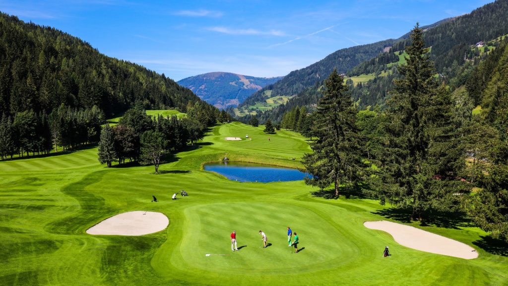 Die Golfanlage Bad Kleinkirchheim. (Foto: Bad Kleinkirchheimer Bergbahnen/Arno Gruber sen)