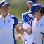 Leona Maguire und Charley Hull beim Solheim Cup 2023. (Foto: Getty)