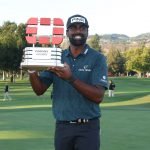 Sahith Theegala gewinnt die Fortinet Championship der PGA Tour. (Foto: Getty)