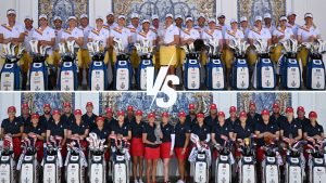 Team Europa gegen Team USA beim Solheim Cup 2023. (Foto: Getty)