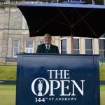 Ivor Robson, abgebildet bei den 144. Open in St. Andrews im Jahr 2015, ist im Alter von 83 Jahren gestorben. (Foto: The R&A)
