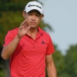 Collin Morikawa führt nach der ersten Runde auf der PGA Tour in Japan das Feld an. (Quelle: Getty)