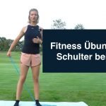 Golftraining: Elena Witzel zeigt Übungen zur Kräftigung der Schulter. (Foto: Golfreich)