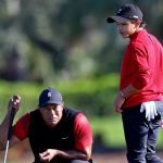 Tiger Woods gibt demnächst sein Comeback. Bei der PNC Championship bildet er mit Sohn Charlie ein Team (Foto: Getty)