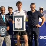 Luke Willet hat einen neuen Weltrekord aufgestellt. Der BRite absolvierte neun Löcher in nur 20 Minuten und zwölf Sekunden. (Quelle: instagram @lukewilletgolf)