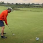 Jay Stocki bei seinem Weltrekordversuch. (Foto: YouTube/@worldslongestputt)