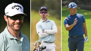 Kalle Samooja, Kieran Vincent und Jinichiro Kozuma haben sich bei den LIV Golf Promotions durchgesetzt. (Quelle: Getty)