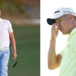 Auf der PGA Tour deckte Fitzpatrick versehentlich den ungewöhnlichen Regelverstoß Morikawas auf. (Fotos: Getty)