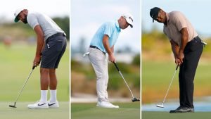 Auf der PGA Tour feiert Tiger Woods sein Comeback, während Brian Harman und Tony Finau an Tag 1 die Führung teilen. (Foto: Getty)