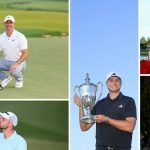 Rory McIlroy, Wyndham Clark, Viktor Hovland, Scottie Scheffler und Jon Rahm stehen zur Wahl für den Player of the Year Award. (Quelle: Getty)