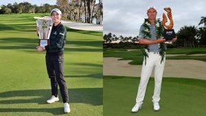 Mit Lydia Ko und Steven Alker gewinnen zwei 'Kiwis' beim Jahresauftakt der LPGA und Champions Tour. (Fotos: Getty)