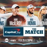Lexi Thompson und Rose Zhang treten als erste Frauen bei der Wohltätigkeitsveranstaltung The Match an. Außerdem sind Rory McIlroy und Max Homa dabei. (Quelle: X @MaxHoma)