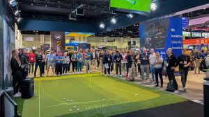 Die PGA Show wird immer internationaler. Mit Puttview ist auch ein innovatives deutsches Unternehmen in Orlando dabei. (Quelle: PGA Show)