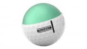 Der Querschnitt des Titleist TourSoft Golfballs. (Foto: Titleist)