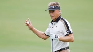 Bernhard Langer sprach sich mit Blick auf die Rollback-Regulierung für größere Golfbälle aus. (Foto: Getty)