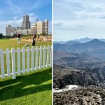 Golfreise in Ras Al Khaimah: Längster Golfplatz und höchster Gipfel der Vereinigten Arabischen Emirate. (Fotos: Jürgen Linnenbürger)