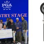 Der Österreicher Jürgen Wieser gewann mit seiner Erfindung GripCaddie™ den Innovationspreis der PGA Show 2024. (Copyright: Gripcaddie.com)