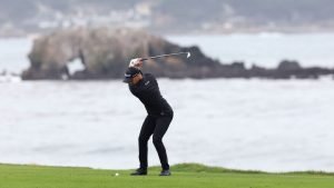 Wyndham Clark geht bei der AT&T Pebble Beach Pro-Am der PGA Tour als Führender in den Finaltag. (Foto: Getty)