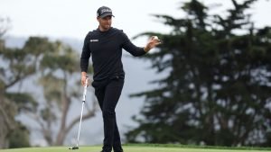 Bei der AT&T Pebble Beach Pro-Am stellte Wyndham Clark einen neuen Platzrekord auf - Vor Allem dank seinem Putter. (Foto: Getty)