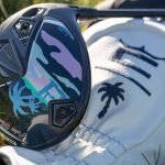 Der neue Cobra Dark Speed Driver 2024 in der limitierten Palm Tree Kollektion mit Rickie Fowler. (Foto: Cobra Golf)