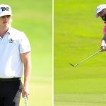 Jake Knapp (li.) kämpft um den Sieg, Stephan Jäger um eine Platzierung in der Top 20. (Foto: Getty)