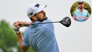 Christobal del Solar spielte in Kolumbien mit einer 57 die niedrigste Runde der PGA Tour Geschichte. (Quelle: Getty, Twitter @KornFerryTour)