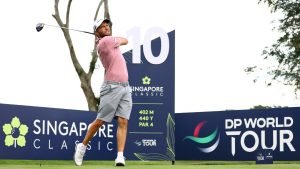 Maximilian Kieffer und die weiteren deutschen Spieler starten auf der DP World Tour in Singapur nach deutscher Zeit mitten in der Nacht. (Quelle: Getty)