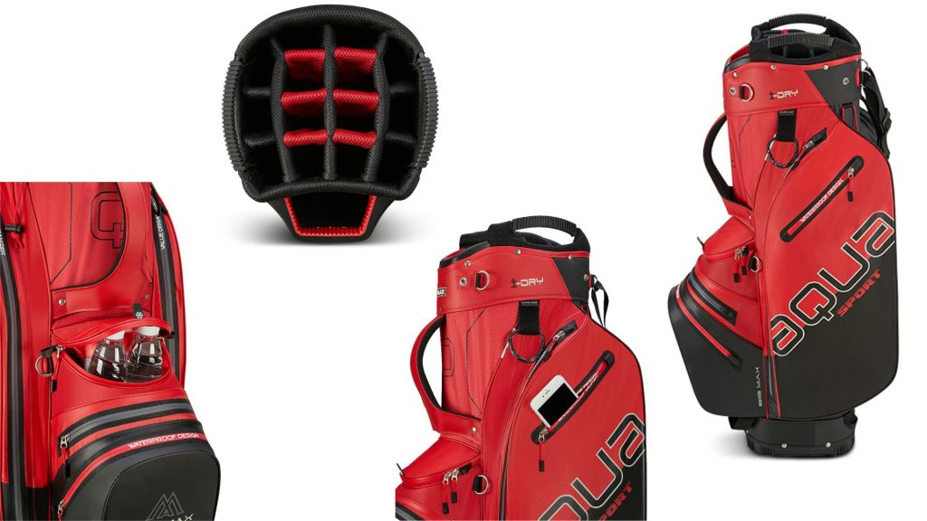 Die Features des Big Max Aqua Sport 4 Golfbags 2024. (Foto: Big Max)