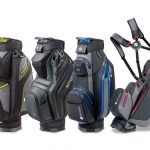 Die neuen Motocaddy Golfbags der Saison 2024. (Foto: Motocaddy)