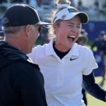 Nelly Korda im interview nach ihrem fünften Sieg auf der LPGA Tour. (Foto: Getty)