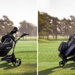 Der M-TECH (l) und der M5 GPS (r) der neuen M-Serie von Motocaddy. (Fotos: Motocaddy)