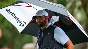 Scottie Scheffler im Finale der RBC Heritage der PGA Tour. (Foto: Getty)