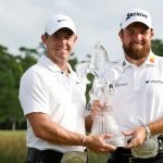Das irische Duo Rory McIlroy und Shane Lowry kann sich den Sieg auf der PGA Tour nach dem ersten Playoff-Loch sichern. (Foto: Getty)