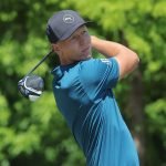 Matti Schmid beim Abschlag der 11. Bahn bei der Zurich Classic of New Orleans der PGA Tour. (Foto: Getty)
