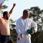 Der Blick ins Bag von Scottie Scheffler beim US Masters 2024. (Foto: Getty)
