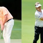 Titelverteidiger Steve Stricker und Bernhard Langer auf der Champions Tour. (Fotos: Getty)