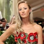 Nelly Korda bei der Met Gala 2024 in einem Kleid von Oscar de la Renta. (Foto: Getty)