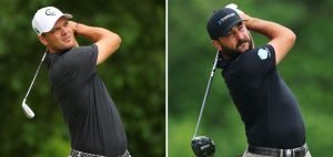 Martin Kaymer (li.) und Stephan Jäger beenden die PGA Championship 2024 auf den hinteren Plätzen. (Foto: Getty)