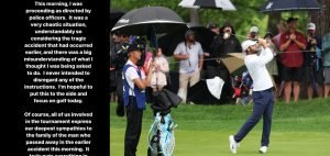 PGA Championship 2024: Scottie Scheffler hat sich zu den Vorfällen geäußert. (Fotos: ActionNetworkHQ/Twitter; Getty)