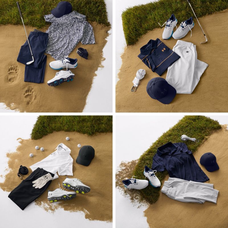 Die Kollektion von Under Armour zur PGA Championship 2024. (Foto: Under Armour)