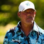 Alex Cejka im Interview nach der ersten Runde der US Senior Open Championship. (Quelle: Getty)