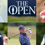 Die fünf Teilnehmer bei der British Open 2024. (Fotos: Getty)