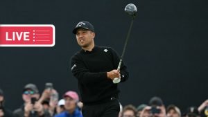 Xander Schauffele am Finaltag der British Open 2024. (Foto: Getty)