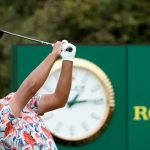 Si Woo Kim hat das erste Hole-in-One der British Open 2024 gespielt. (Quelle: Getty)