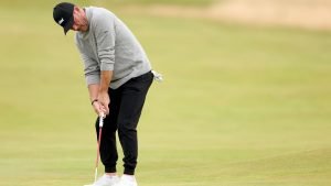 Alex Cejka im Interview nach der dritten Runde der British Open 2024. (Quelle: Getty)